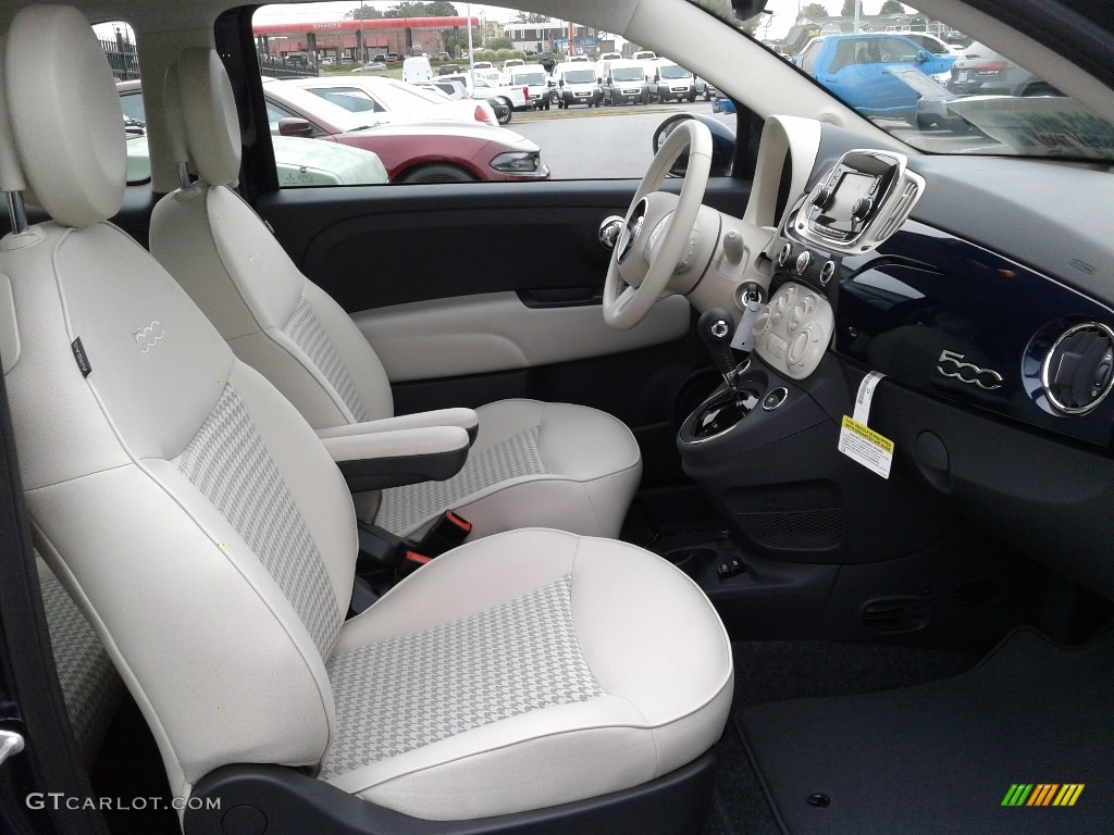 Avorio (Ivory) Interior 2019 Fiat 500 Pop Photo #135539973