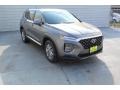 2020 Portofino Gray Hyundai Santa Fe SE  photo #2