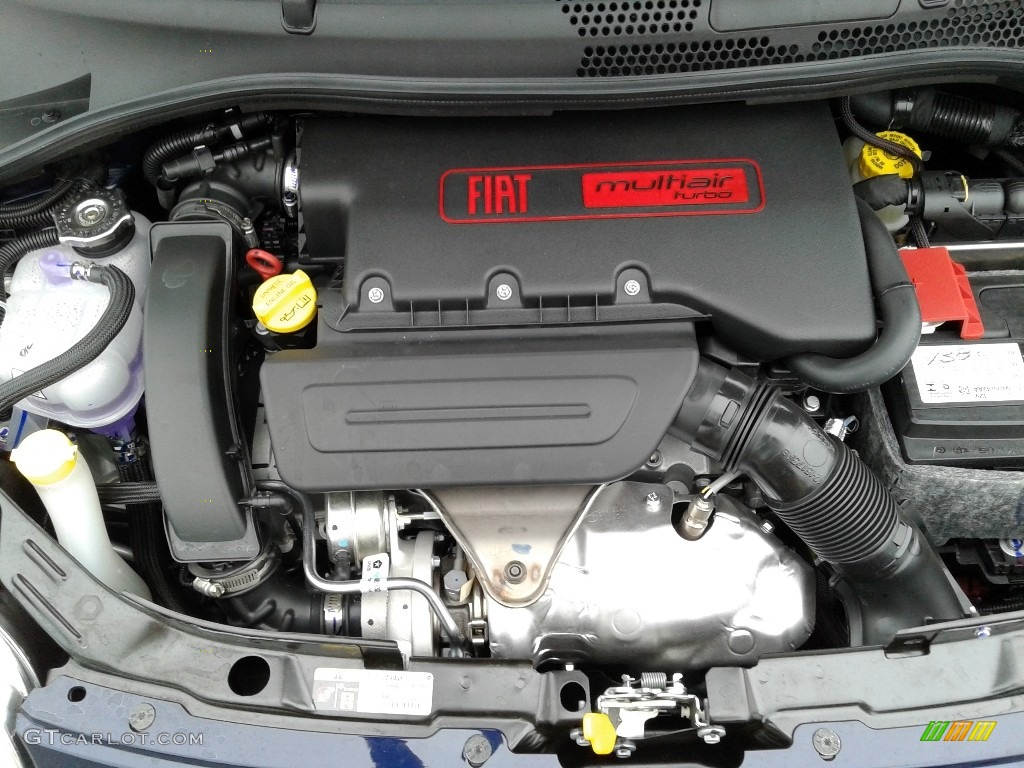 2019 Fiat 500 Pop 1.4 Liter Turbocharged SOHC 16-Valve MultiAir 4 Cylinder Engine Photo #135540156