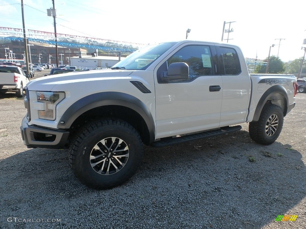 2019 F150 SVT Raptor SuperCab 4x4 - Oxford White / Black photo #6