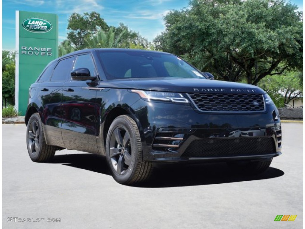 Santorini Black Metallic 2020 Land Rover Range Rover Velar R-Dynamic S Exterior Photo #135540345