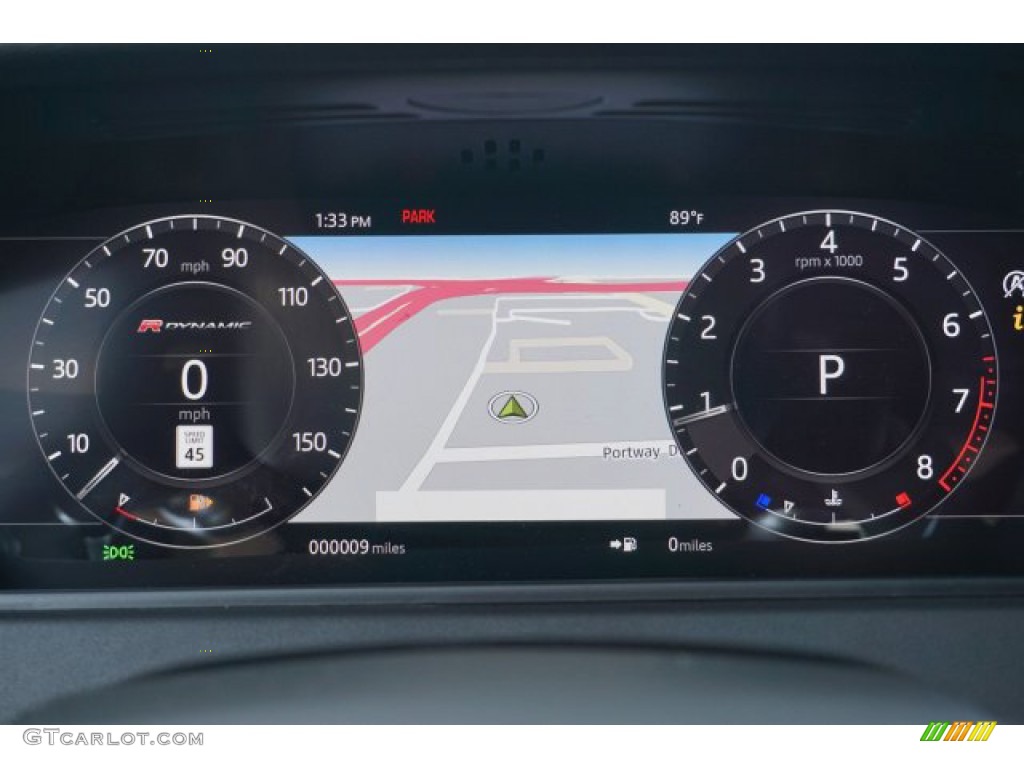 2020 Land Rover Range Rover Velar R-Dynamic S Gauges Photo #135540552
