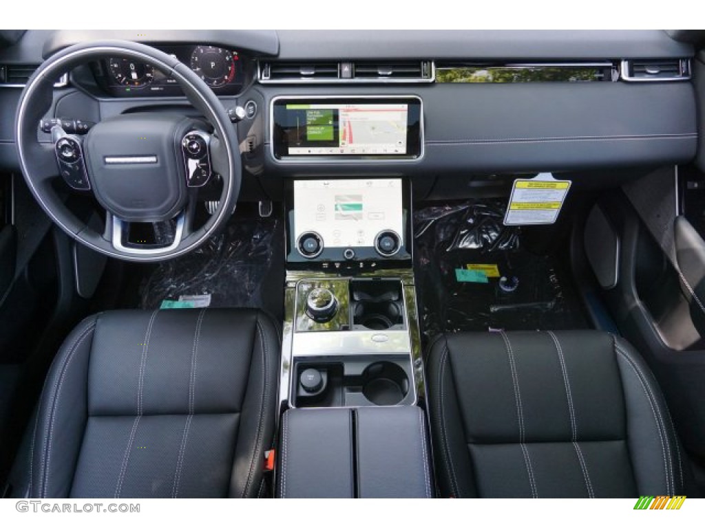 2020 Land Rover Range Rover Velar R-Dynamic S Ebony/Ebony Dashboard Photo #135540792