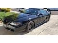 Black 1998 Ford Mustang GT Convertible