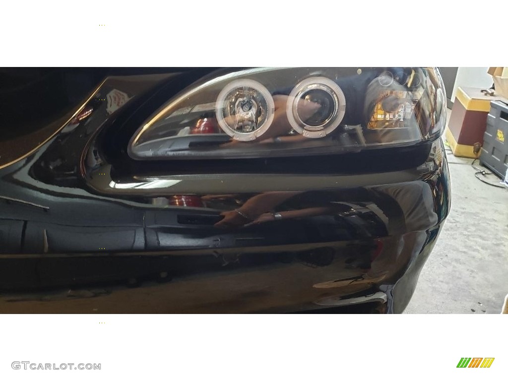 1998 Mustang GT Convertible - Black / Black photo #13