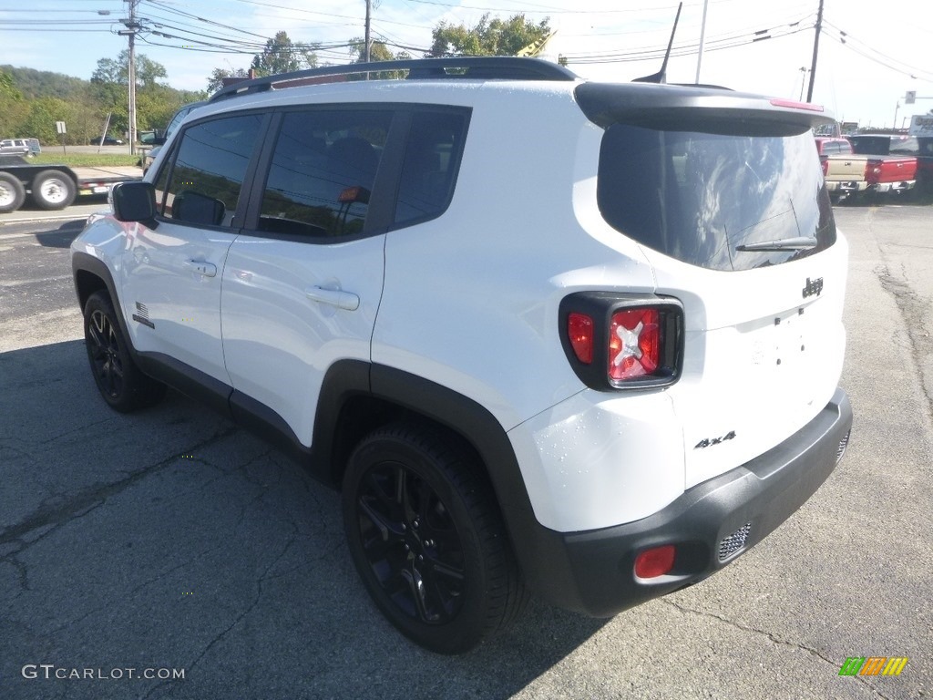 2018 Renegade Latitude 4x4 - Alpine White / Black photo #3