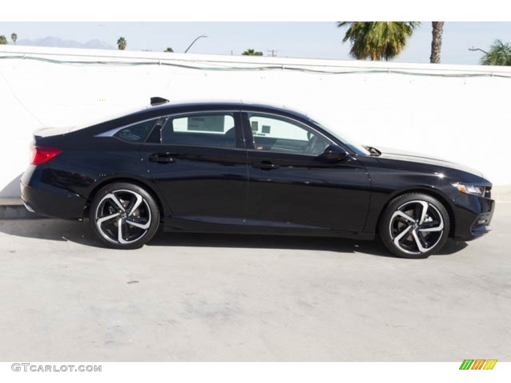 Crystal Black Pearl 2020 Honda Accord Sport Sedan Exterior Photo #135542988