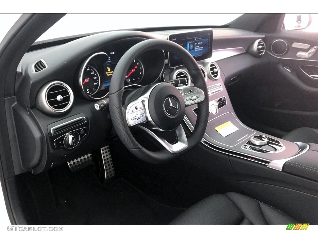 2020 Mercedes-Benz C 300 Sedan Black Dashboard Photo #135543777
