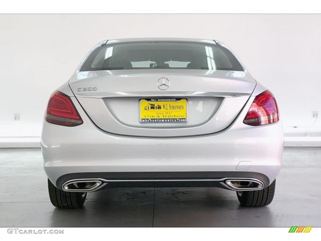 2020 C 300 Sedan - Iridium Silver Metallic / Magma Gray/Black photo #3