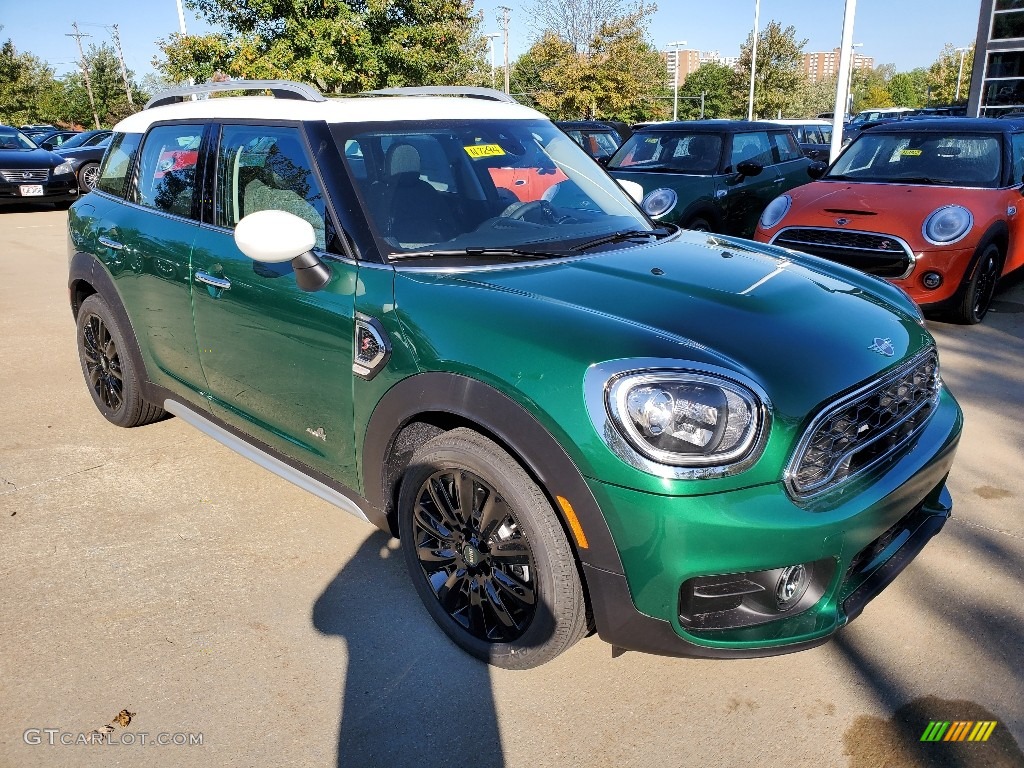 British Racing Green IV Metallic 2020 Mini Countryman Cooper S All4 Exterior Photo #135544404