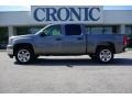 2009 Steel Gray Metallic GMC Sierra 1500 SLE Crew Cab 4x4  photo #1