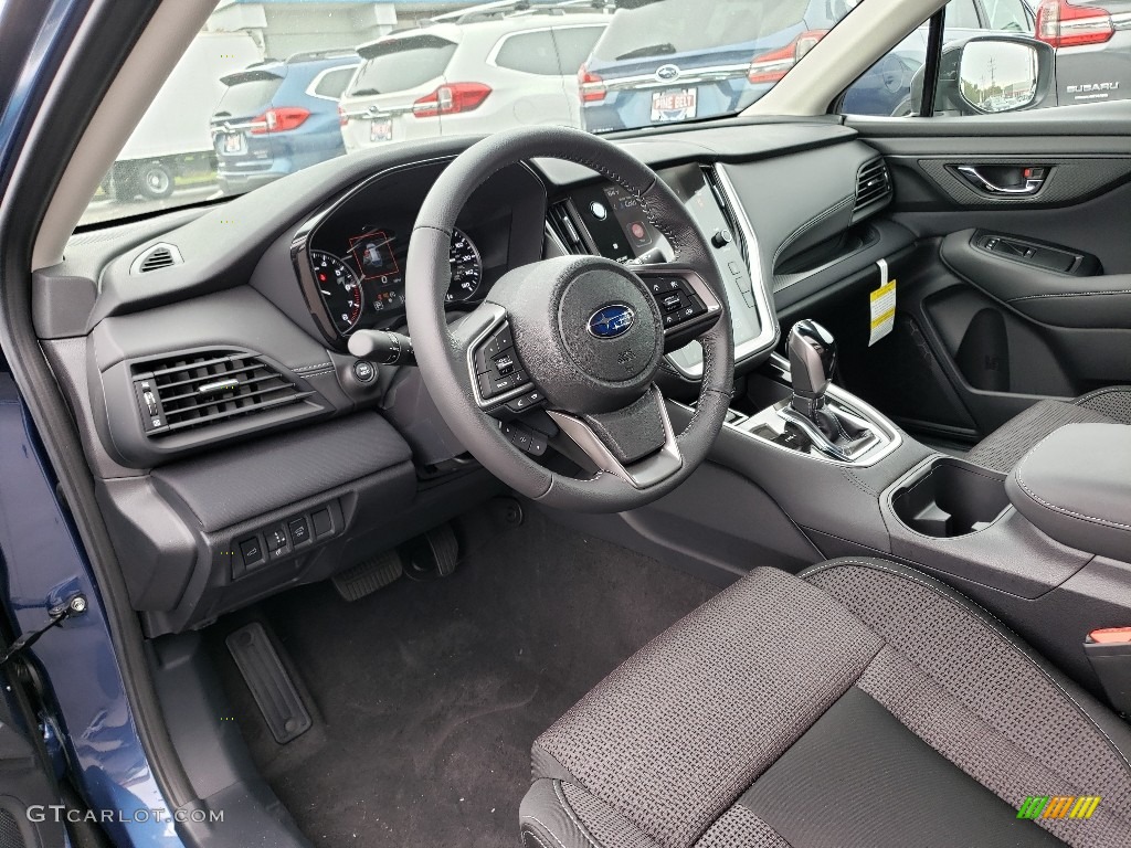 Slate Black Interior 2020 Subaru Outback 2.5i Premium Photo #135546411