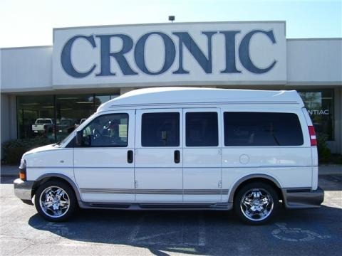 2009 GMC Savana Van 1500 Passenger Conversion Data, Info and Specs