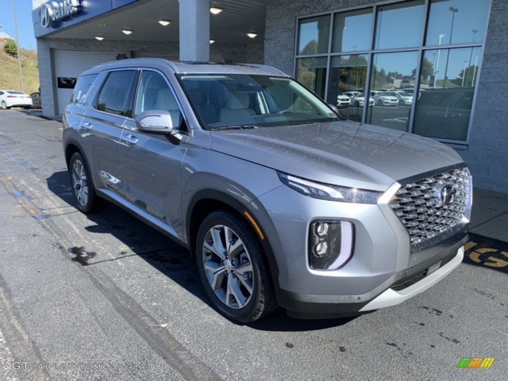 2020 Palisade SEL AWD - Lagoon Silver / Light Beige photo #2