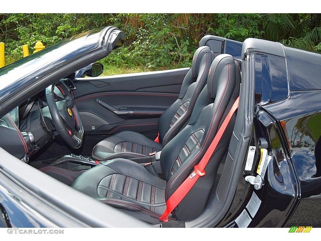 Nero (Black) Interior 2017 Ferrari 488 Spider Standard 488 Spider Model Photo #135549947
