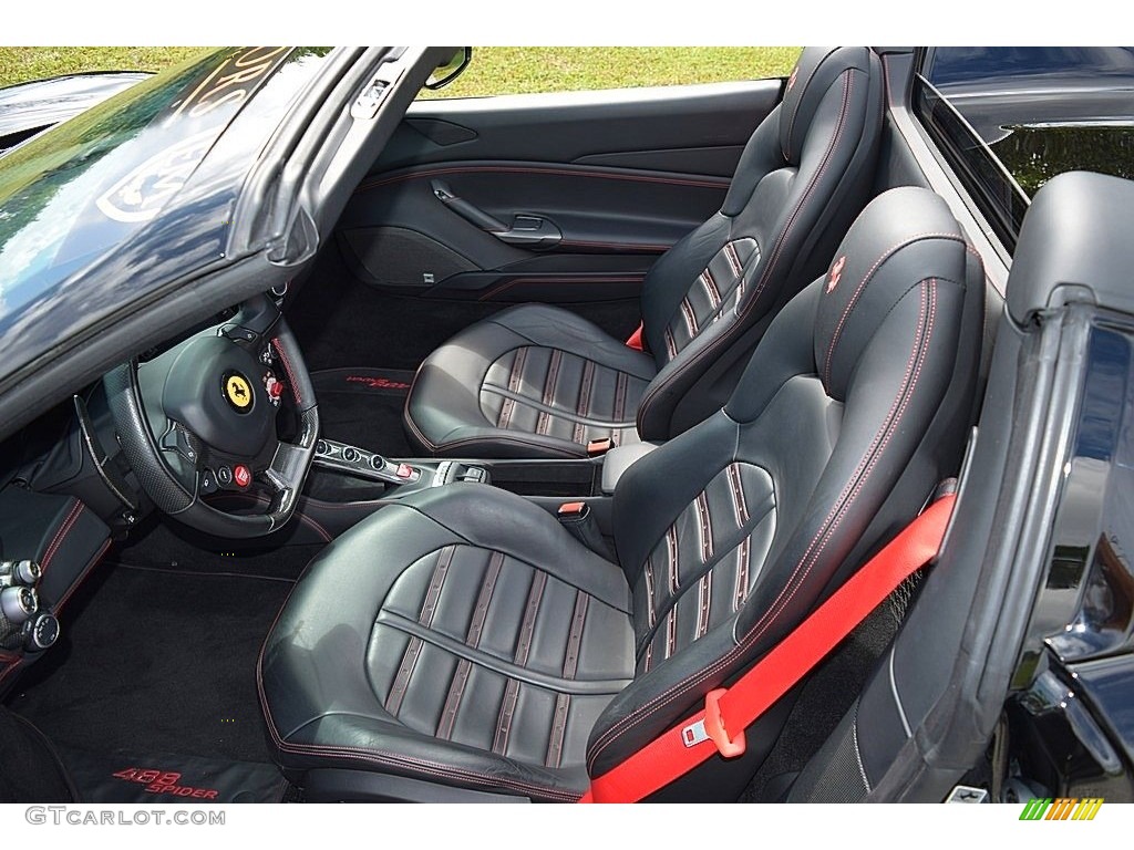 2017 Ferrari 488 Spider Standard 488 Spider Model Front Seat Photo #135550025