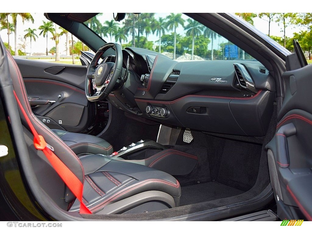 2017 Ferrari 488 Spider Standard 488 Spider Model Nero (Black) Dashboard Photo #135550079