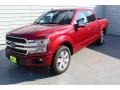2019 Ruby Red Ford F150 Platinum SuperCrew  photo #4