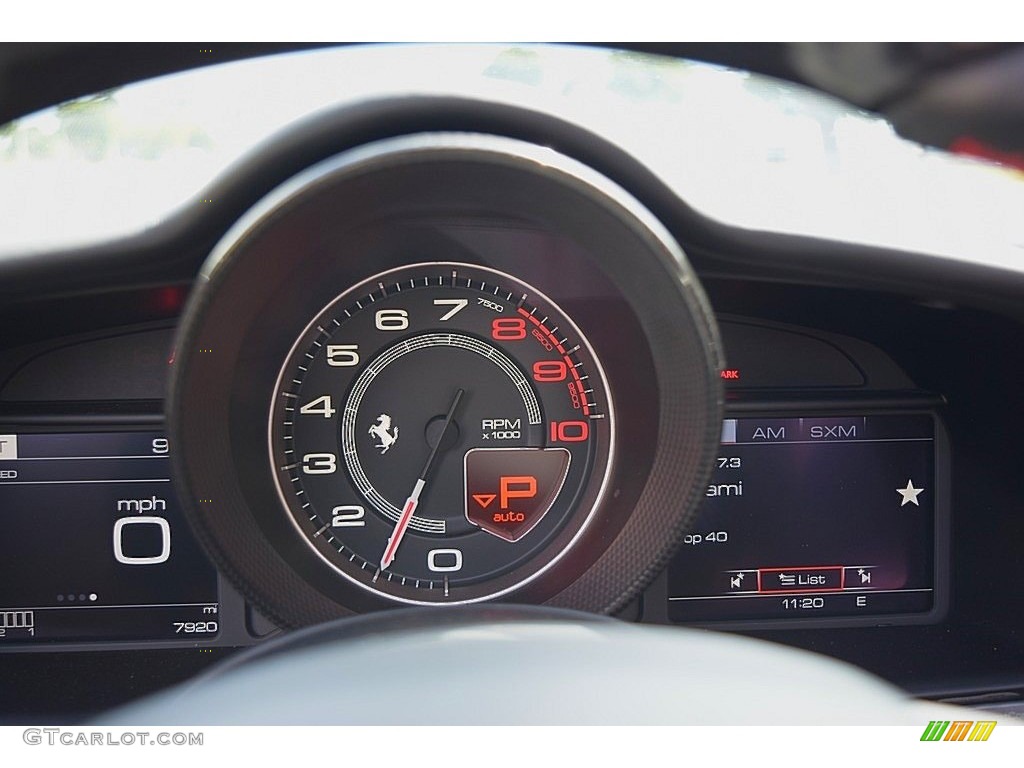 2017 Ferrari 488 Spider Standard 488 Spider Model Gauges Photo #135550613