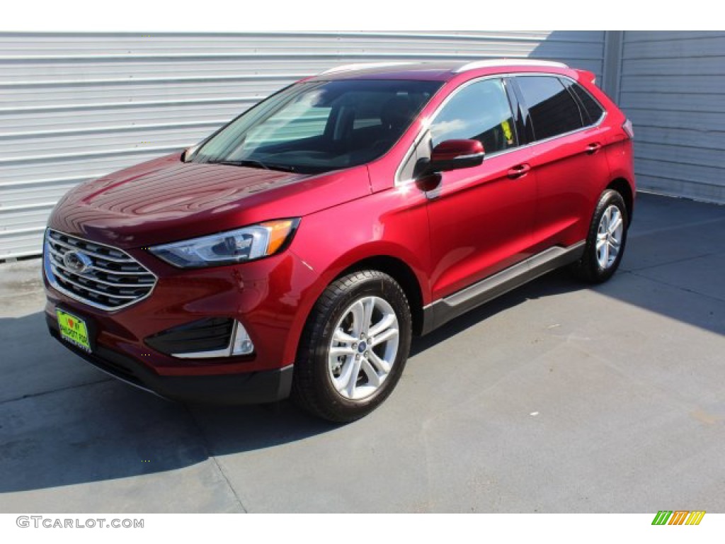 Ruby Red 2019 Ford Edge SEL Exterior Photo #135551348