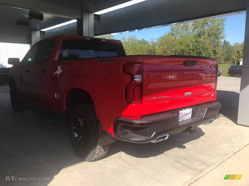 2020 Silverado 1500 LT Trail Boss Crew Cab 4x4 - Red Hot / Jet Black photo #5