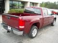 2009 Sonoma Red Metallic GMC Sierra 1500 SLE Crew Cab  photo #8