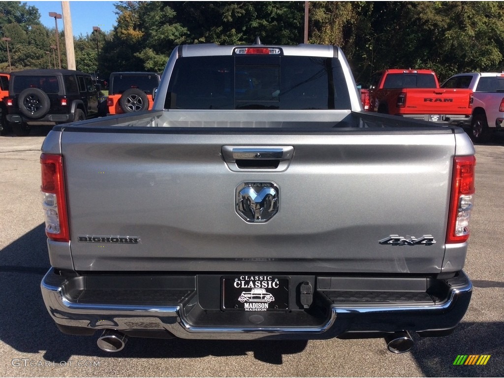 2020 1500 Big Horn Quad Cab 4x4 - Billet Silver Metallic / Black/Diesel Gray photo #8