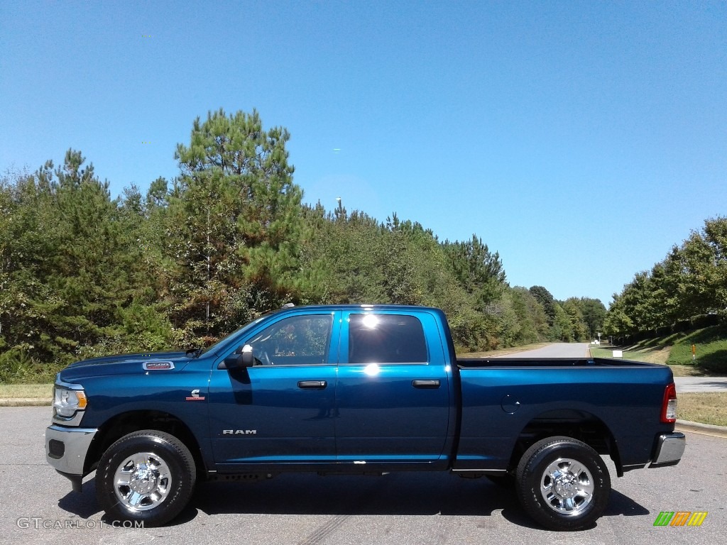 Patriot Blue Pearl 2019 Ram 2500 Tradesman Crew Cab 4x4 Exterior Photo #135555488