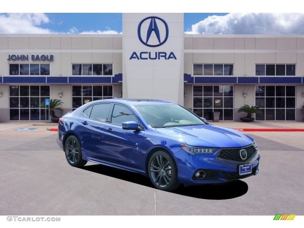 Apex Blue Pearl Acura TLX
