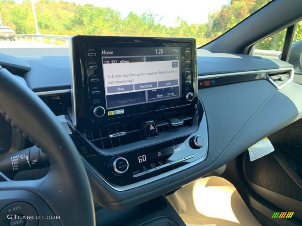 2020 Corolla SE - Celestite Gray Metallic / Black photo #4