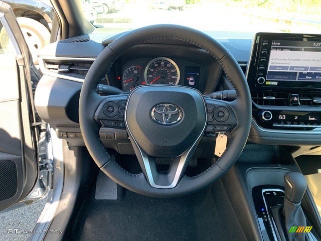 2020 Corolla SE - Celestite Gray Metallic / Black photo #6