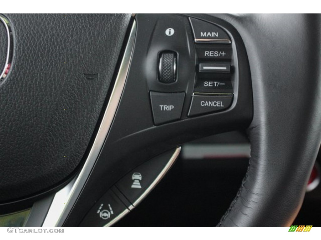 2020 Acura TLX V6 A-Spec Sedan Red Steering Wheel Photo #135557030