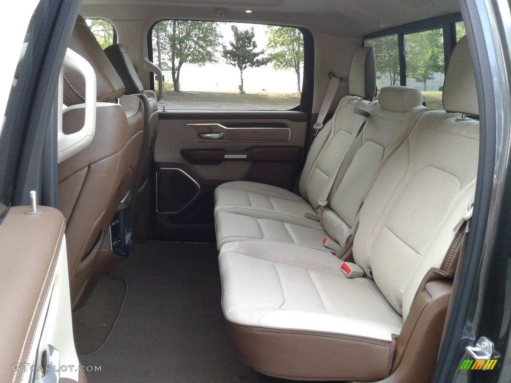 Light Frost Beige/Mountain Brown Interior 2020 Ram 1500 Laramie Crew Cab 4x4 Photo #135557093