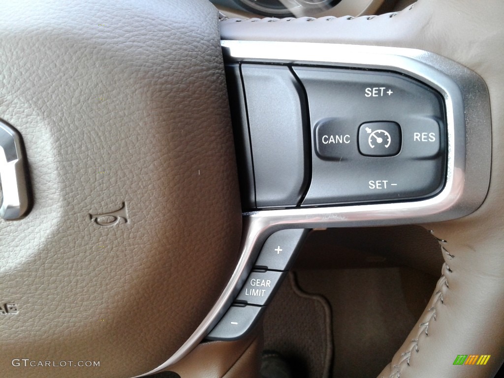 2020 1500 Laramie Crew Cab 4x4 - Granite Crystal Metallic / Light Frost Beige/Mountain Brown photo #20