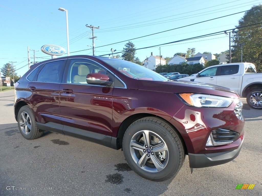 2019 Edge SEL AWD - Burgundy Velvet / Dune photo #3