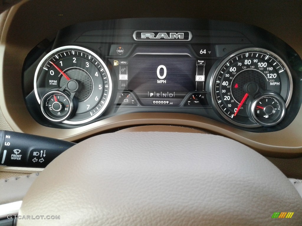 2020 1500 Laramie Crew Cab 4x4 - Granite Crystal Metallic / Light Frost Beige/Mountain Brown photo #21