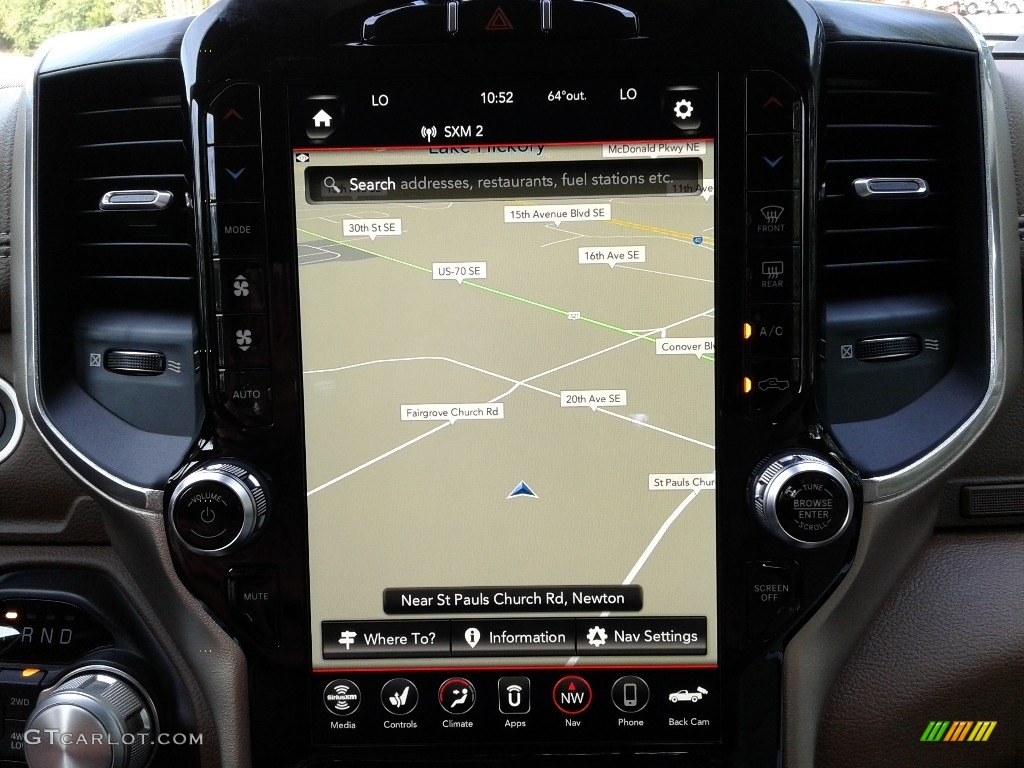 2020 Ram 1500 Laramie Crew Cab 4x4 Navigation Photo #135557387