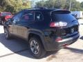 2019 Diamond Black Crystal Pearl Jeep Cherokee Trailhawk 4x4  photo #7