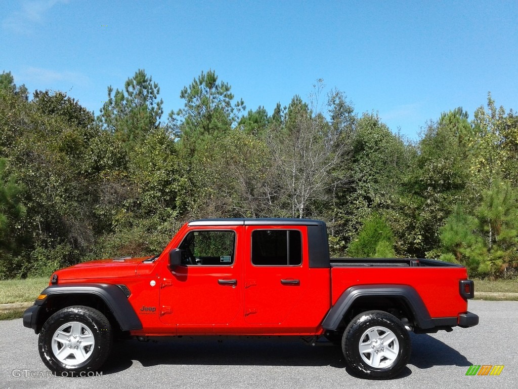 Firecracker Red Jeep Gladiator