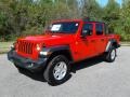 2020 Firecracker Red Jeep Gladiator Sport 4x4  photo #2