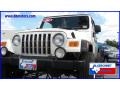 2004 Stone White Jeep Wrangler Sport 4x4  photo #2