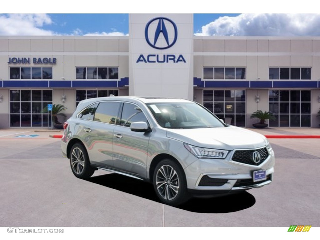 2020 MDX Technology AWD - Lunar Silver Metallic / Ebony photo #1