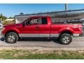 2010 Red Candy Metallic Ford F150 XL SuperCab 4x4  photo #7