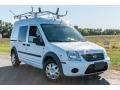 Frozen White 2013 Ford Transit Connect XLT Van