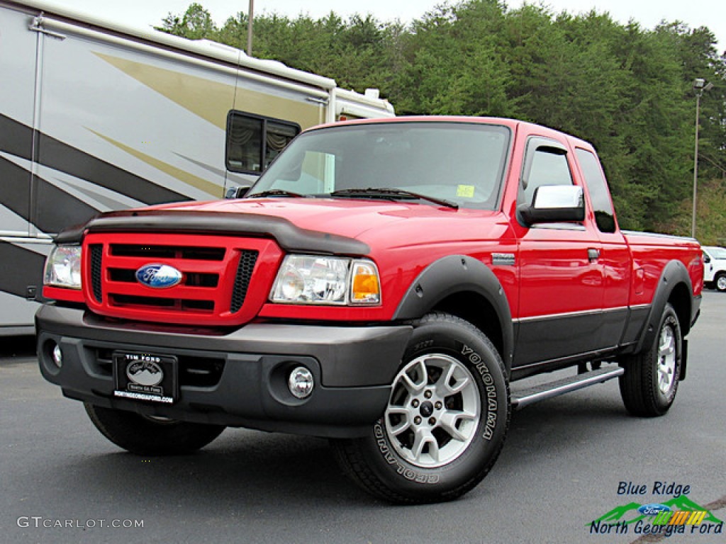 2009 Ranger FX4 Off-Road SuperCab 4x4 - Redfire Metallic / Medium Dark Flint photo #1