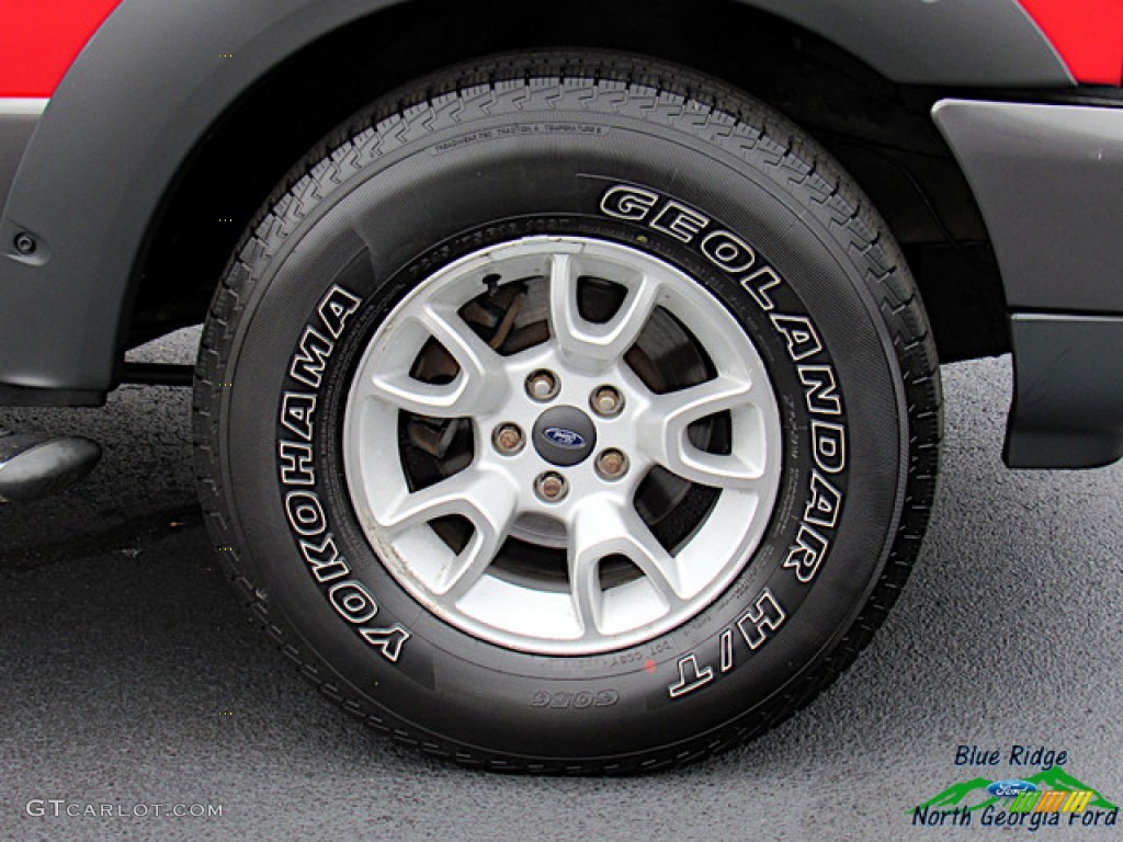 2009 Ranger FX4 Off-Road SuperCab 4x4 - Redfire Metallic / Medium Dark Flint photo #9
