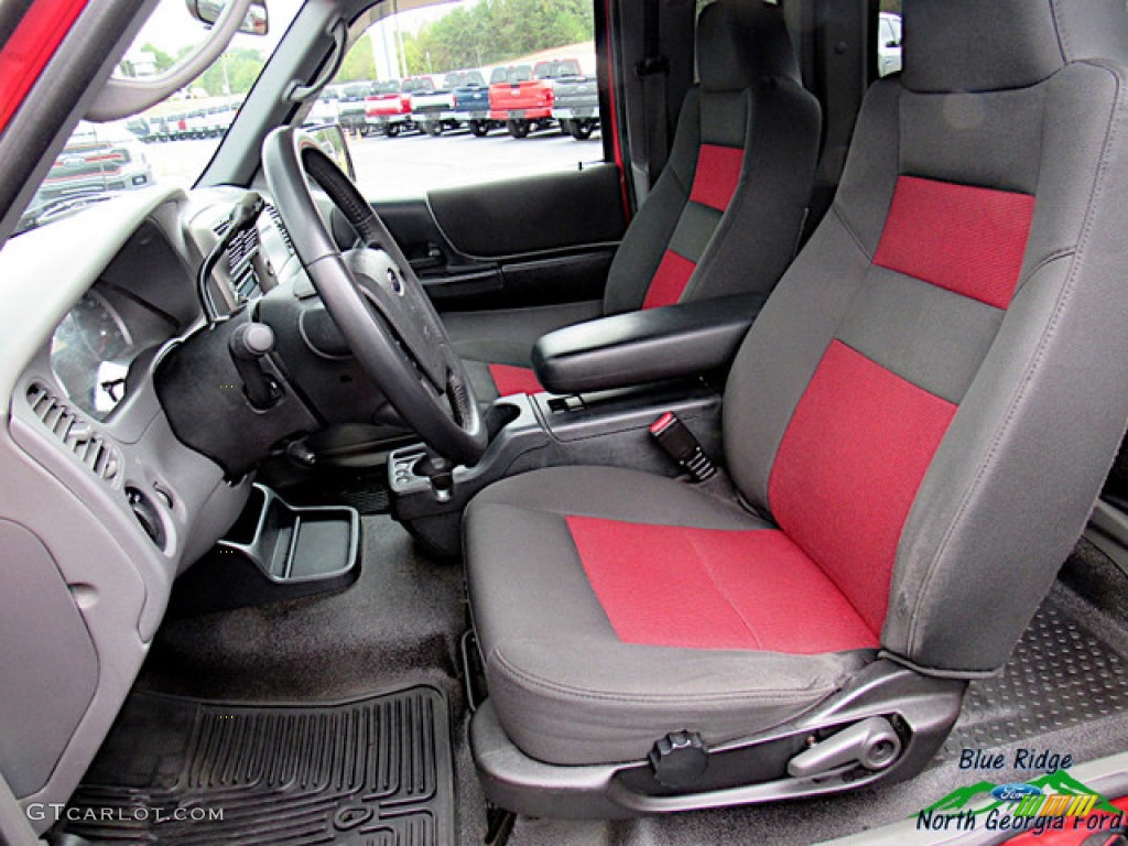 2009 Ranger FX4 Off-Road SuperCab 4x4 - Redfire Metallic / Medium Dark Flint photo #11