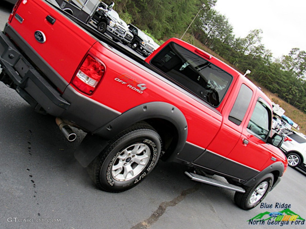 2009 Ranger FX4 Off-Road SuperCab 4x4 - Redfire Metallic / Medium Dark Flint photo #28