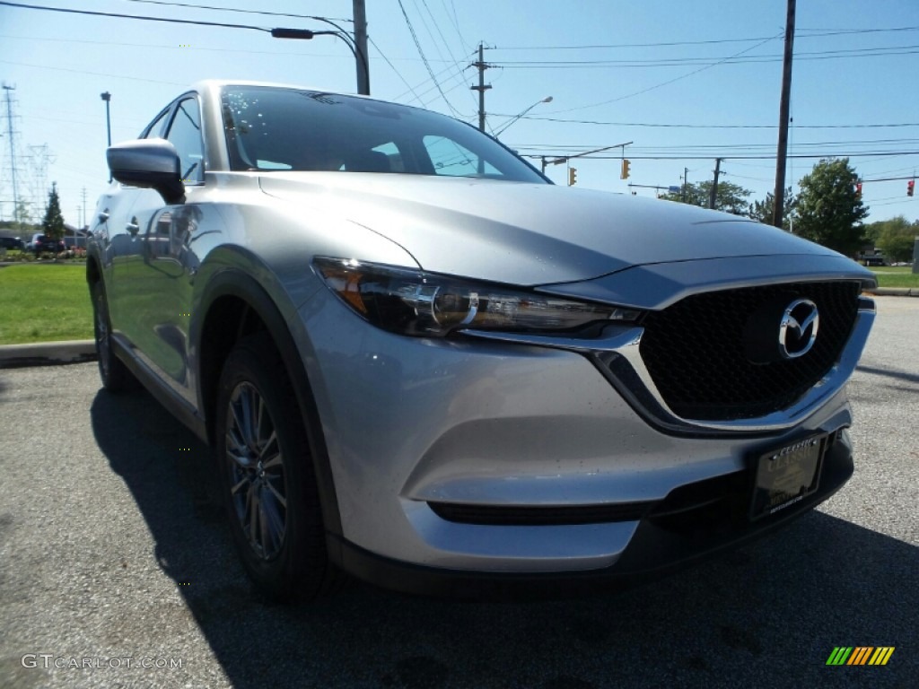 2019 CX-5 Sport AWD - Sonic Silver Metallic / Black photo #1