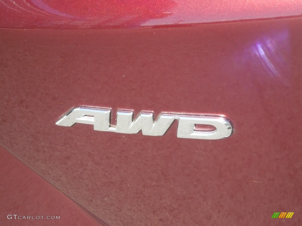 2017 CR-V EX-L AWD - Basque Red Pearl II / Ivory photo #10